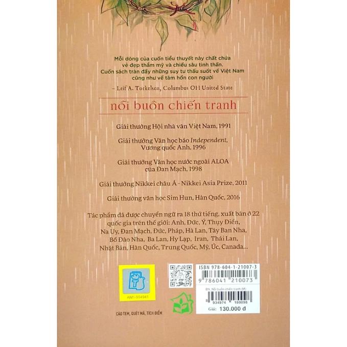 Sách Nỗi Buồn Chiến Tranh – Bảo Ninh