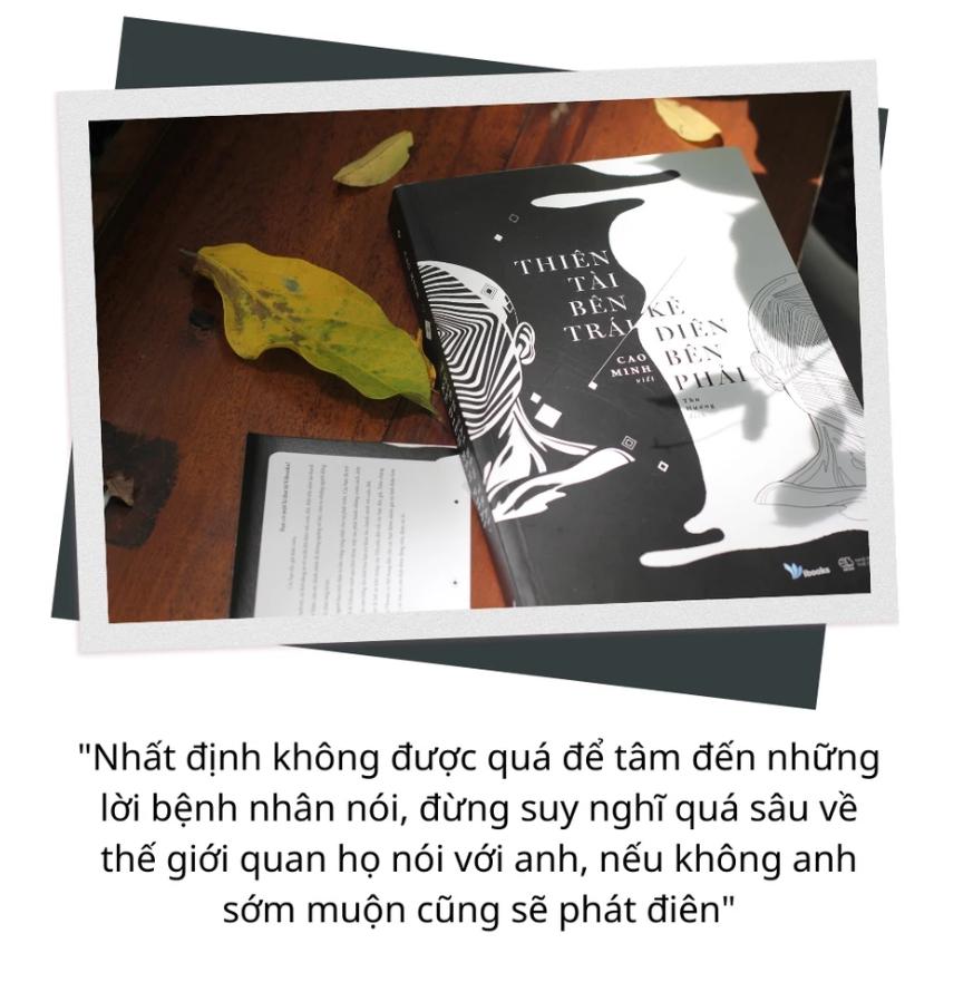 Sách Thiên Tài Bên Trái Kẻ Điên Bên Phải – Cao Minh