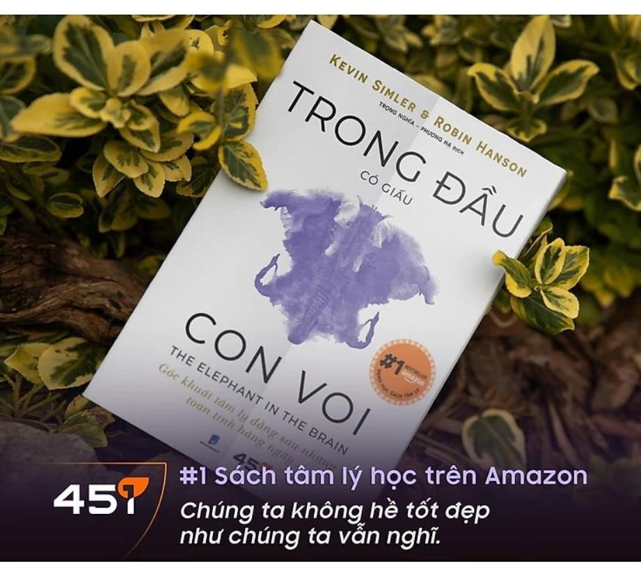 Sách Trong Đầu Có Giấu Con Voi - The Elephant In The Brain