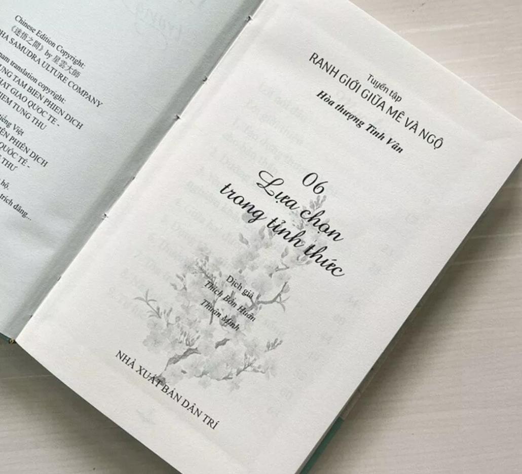 Sách Lựa Chọn Tỉnh Thức Tập 6