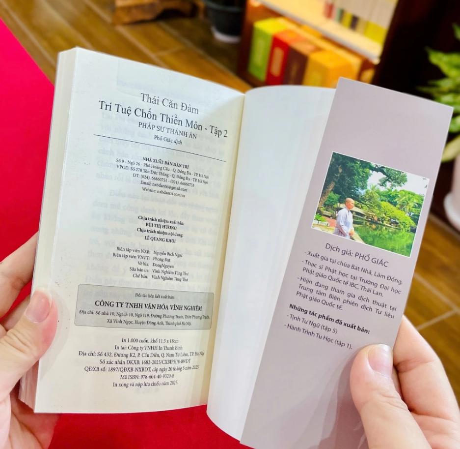 Sách Thái Căn Đàm Trí Tuệ Chốn Thiền Môn Tập 2 – Pháp sư Thánh Ấn