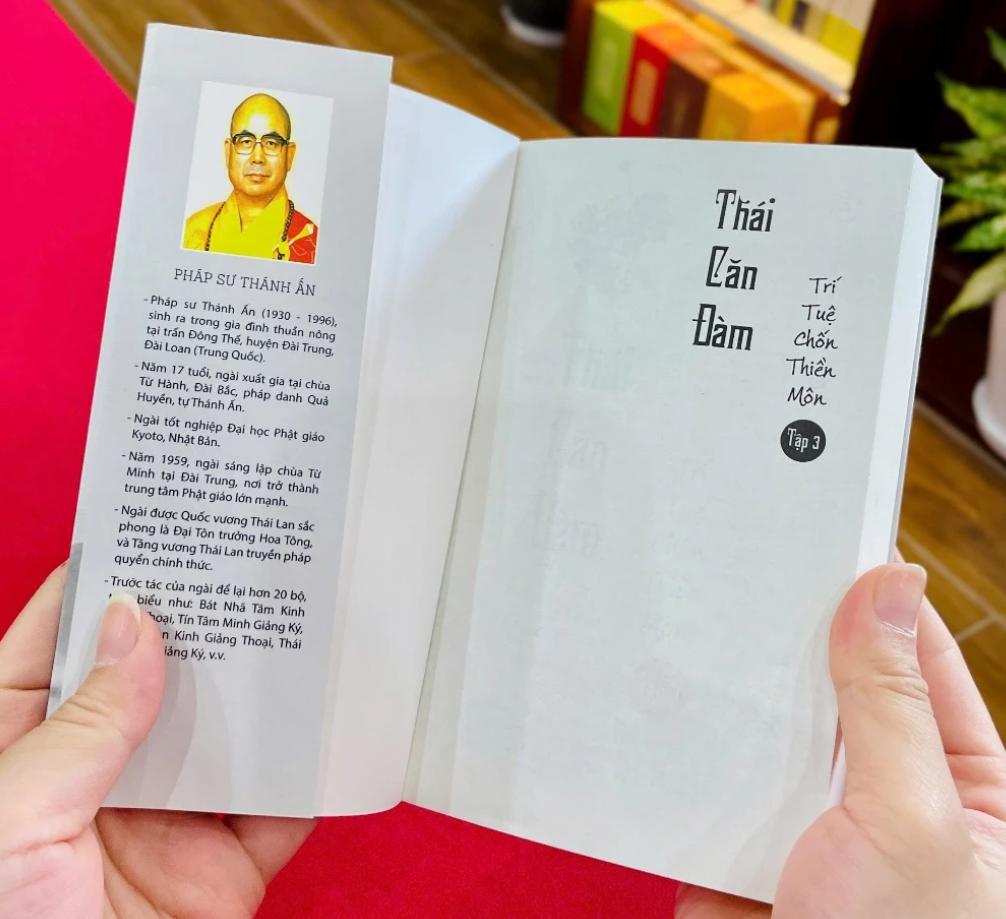 Sách Thái Căn Đàm Trí Tuệ Chốn Thiền Môn Tập 3 – Pháp sư Thánh Ấn